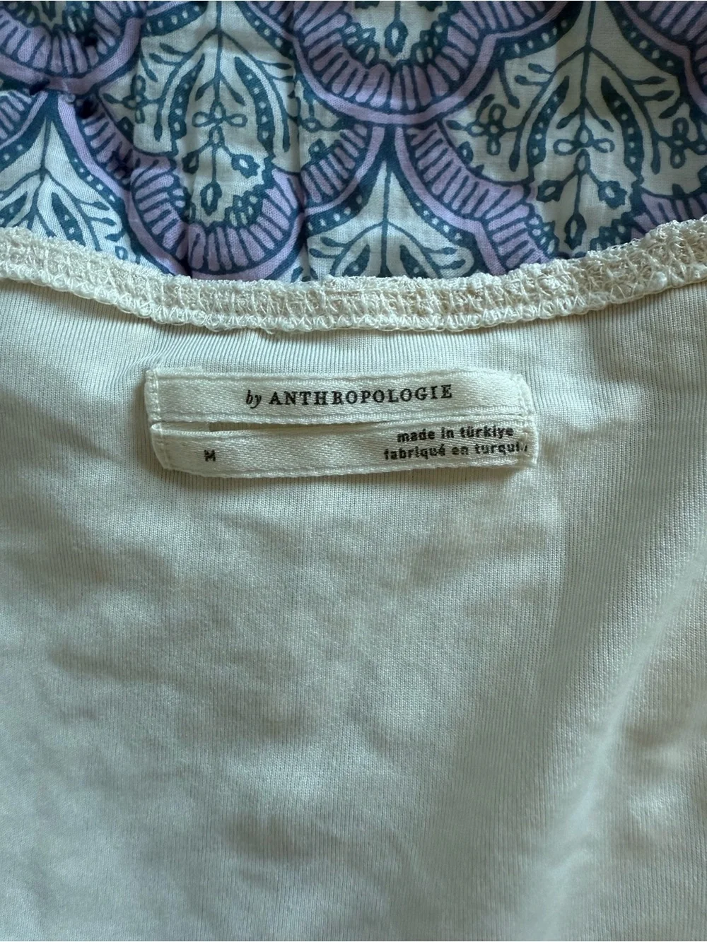 Anthropologie Scoop Neck Lace Cardigan